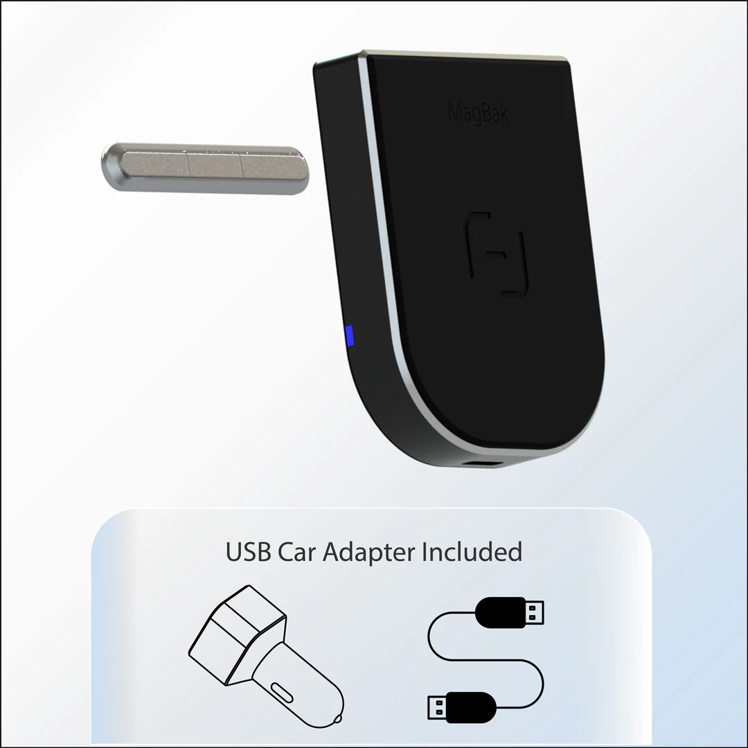 MagBak Wireless Charger - USB Car Adapter Included - Image 5