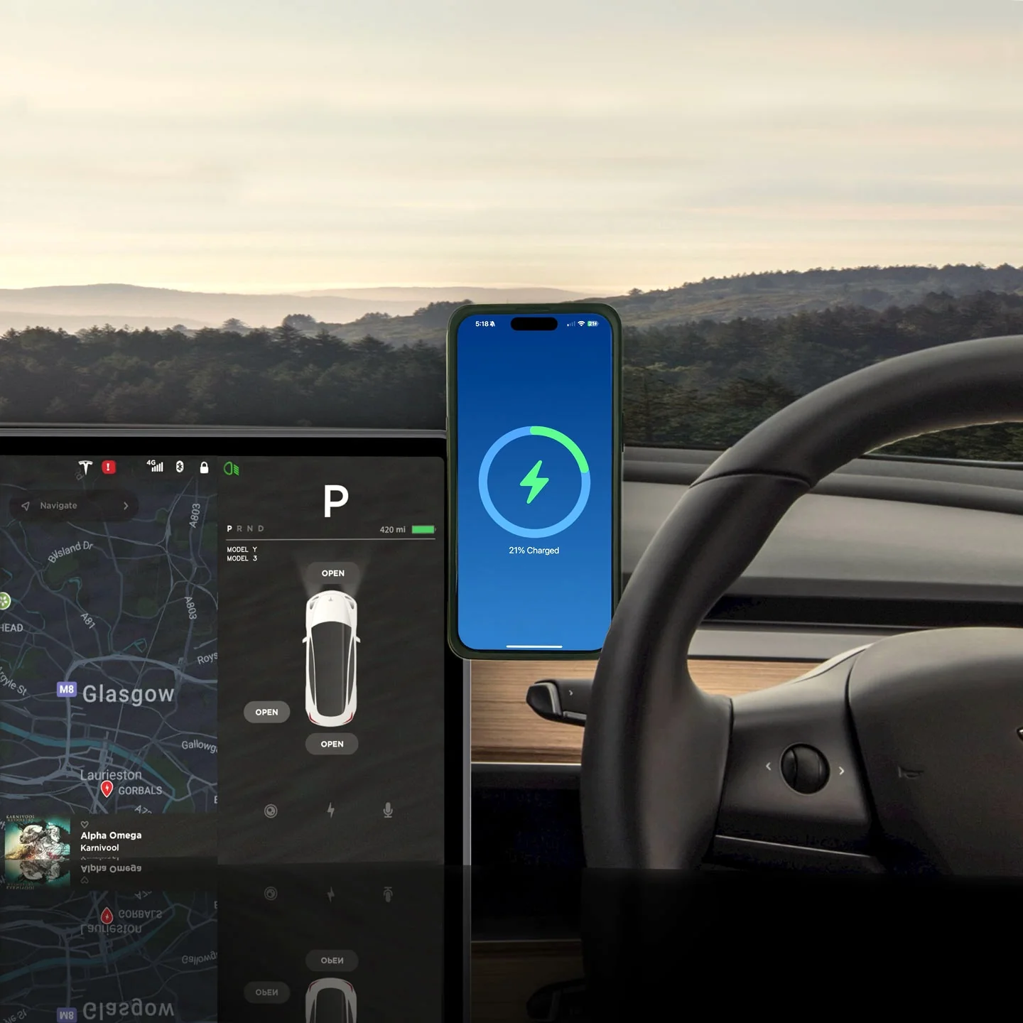 MagBak Phone Mount And Charger for Tesla - Image 30