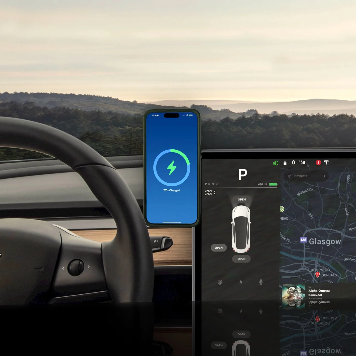 MagBak Phone Mount And Charger for Tesla - Image 31