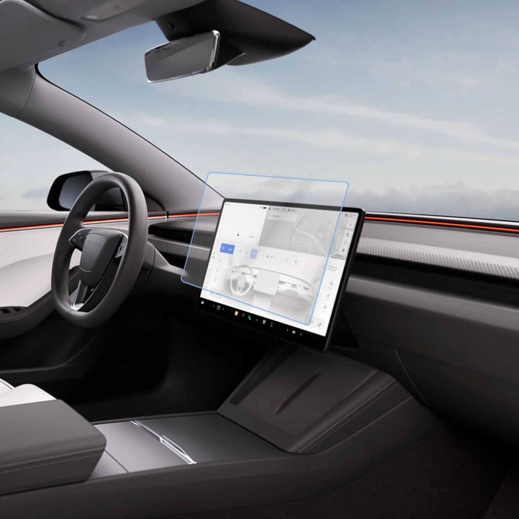 Screen Protector for Tesla Model 3 And Y Bundle