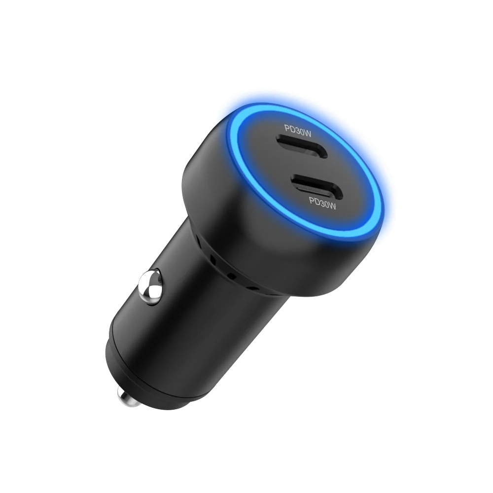 USB-C Dual Port Charger (60W) - Car Bundle - Image 3