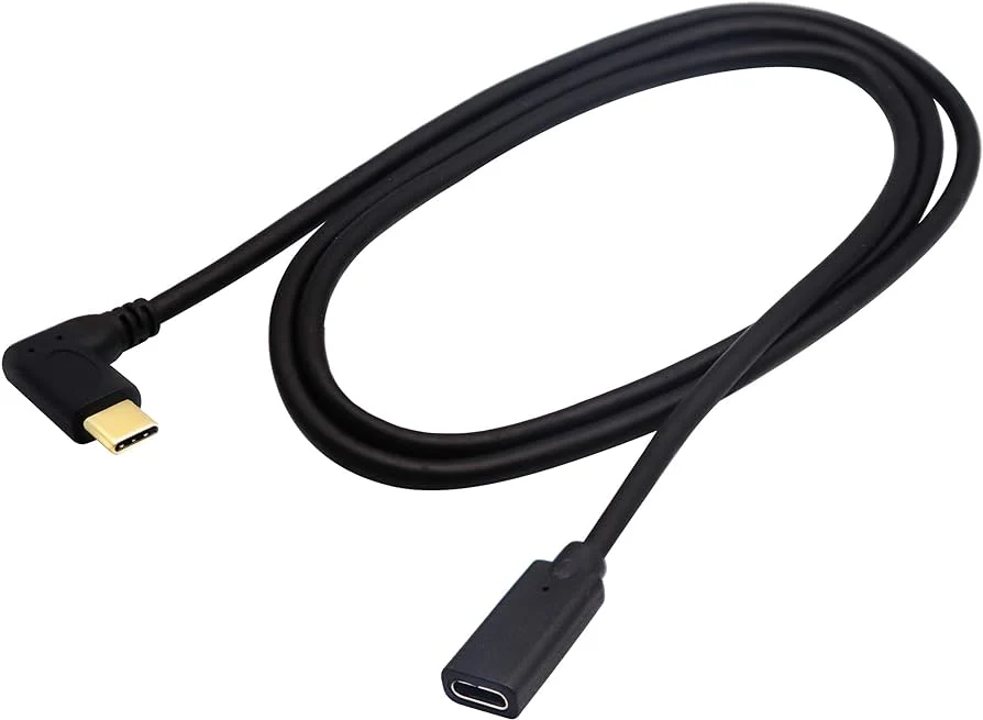 USB-C Right Angle Extension Cable for Tesla